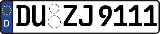 DU-ZJ9111