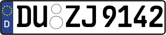 DU-ZJ9142