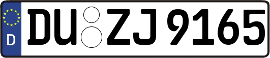 DU-ZJ9165