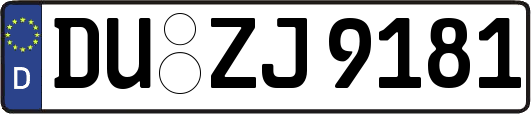 DU-ZJ9181