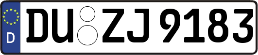 DU-ZJ9183