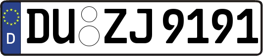 DU-ZJ9191