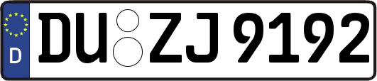 DU-ZJ9192