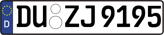 DU-ZJ9195