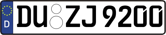 DU-ZJ9200