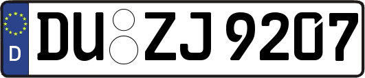 DU-ZJ9207
