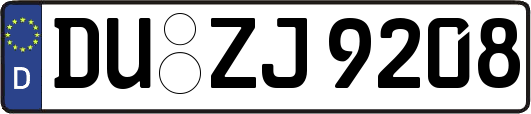 DU-ZJ9208