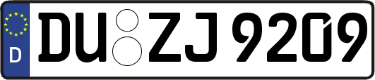 DU-ZJ9209