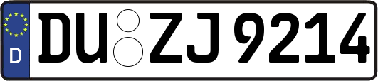 DU-ZJ9214