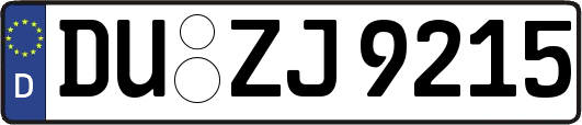 DU-ZJ9215