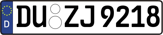 DU-ZJ9218