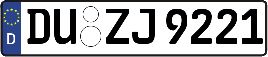 DU-ZJ9221