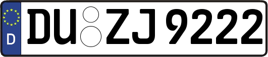 DU-ZJ9222