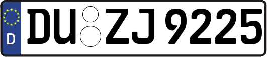 DU-ZJ9225
