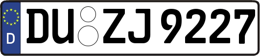 DU-ZJ9227
