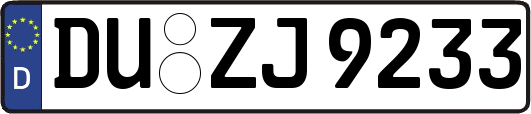 DU-ZJ9233