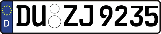 DU-ZJ9235