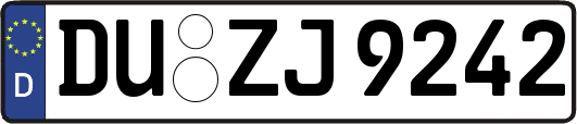DU-ZJ9242