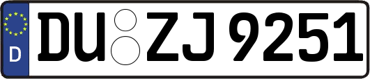 DU-ZJ9251