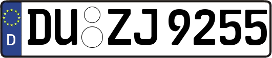 DU-ZJ9255
