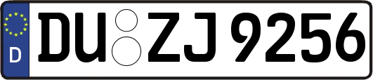 DU-ZJ9256