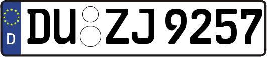 DU-ZJ9257