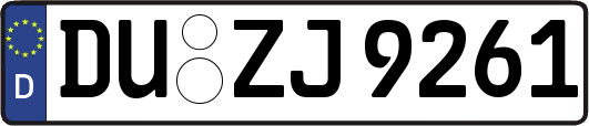 DU-ZJ9261