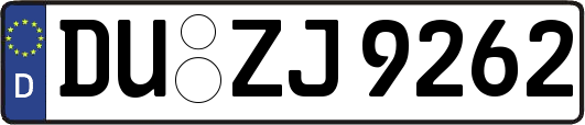 DU-ZJ9262