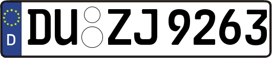 DU-ZJ9263