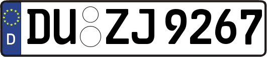 DU-ZJ9267