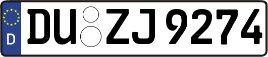 DU-ZJ9274