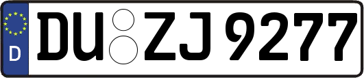 DU-ZJ9277