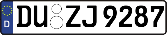 DU-ZJ9287