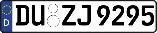 DU-ZJ9295