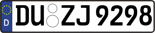 DU-ZJ9298