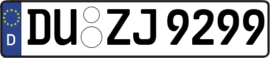 DU-ZJ9299