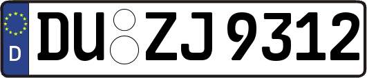 DU-ZJ9312