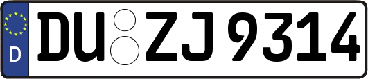 DU-ZJ9314