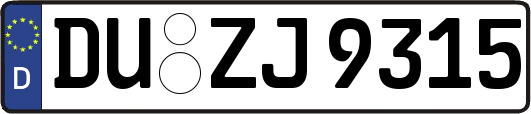 DU-ZJ9315