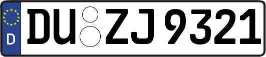DU-ZJ9321