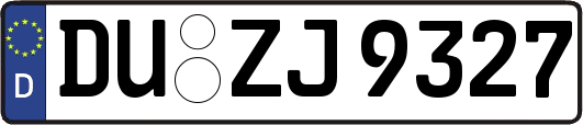DU-ZJ9327