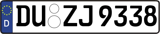 DU-ZJ9338