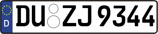 DU-ZJ9344