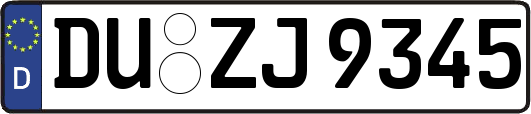 DU-ZJ9345