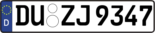 DU-ZJ9347