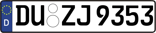 DU-ZJ9353