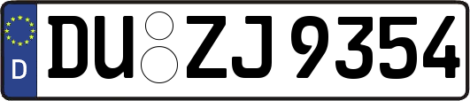 DU-ZJ9354