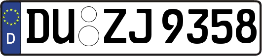 DU-ZJ9358