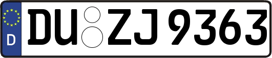 DU-ZJ9363