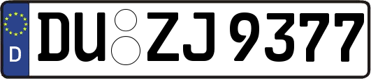 DU-ZJ9377